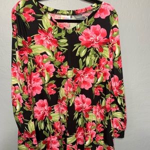 Tropical Floral LuLaRoe Emily